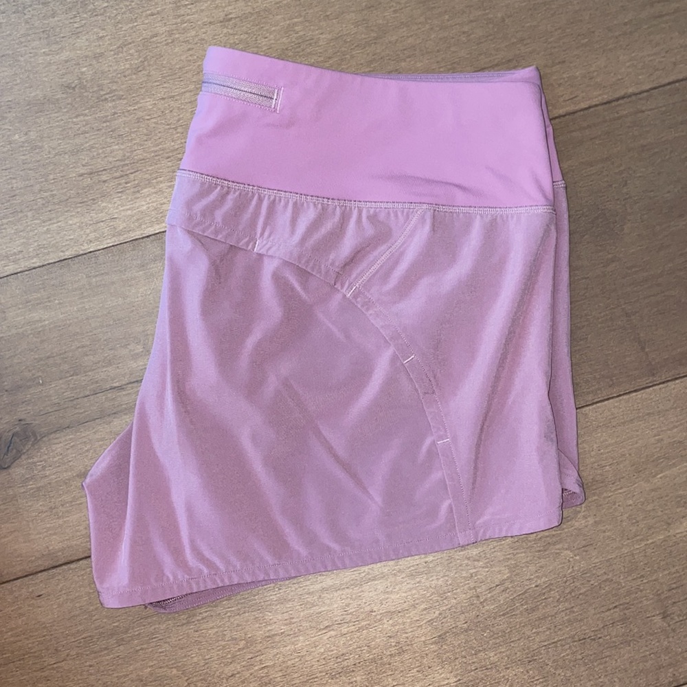 Lululemon Speed Up Short Moss Rose 4” Size 12 Tall
